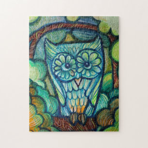 Cute Owl Jigsaw Puzzle