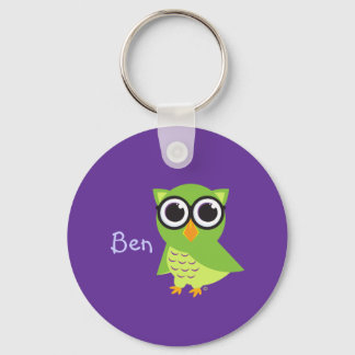 Cute Owl Key Ring