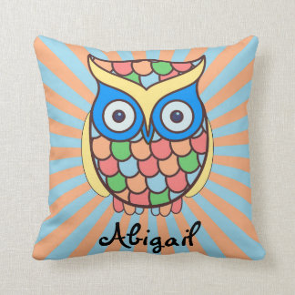 Cute Owl Kids Room Cushion