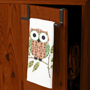 Cute Owl Kitchen Towl Tea Towel