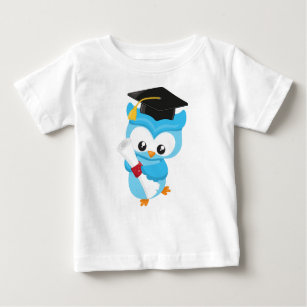 Cute Owl, Little Owl, Baby Owl, Graduation Owl Baby T-Shirt