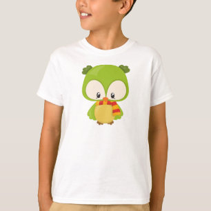 Cute Owl, Little Owl, Baby Owl, Owl With Scarf T-Shirt