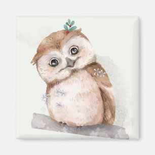 Cute Owl Magnet