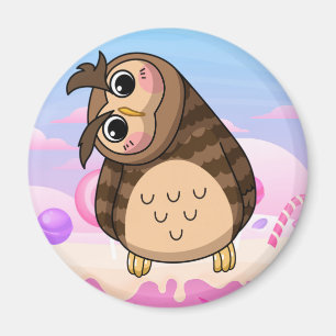 Cute Owl Magnet