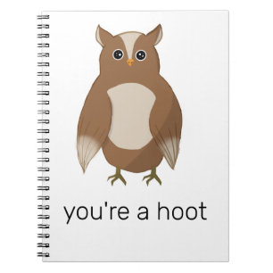 cute owl notebook