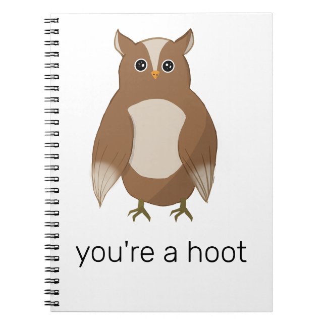 cute owl notebook (Front)