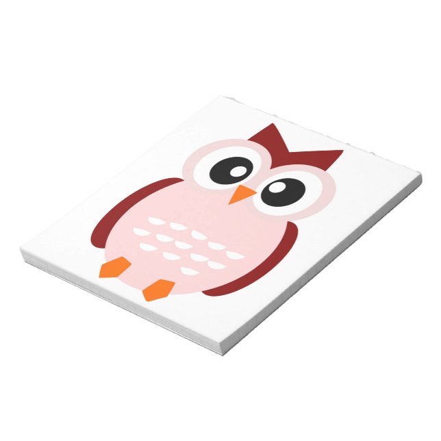 CUTE OWL NOTEPAD (Rotated)