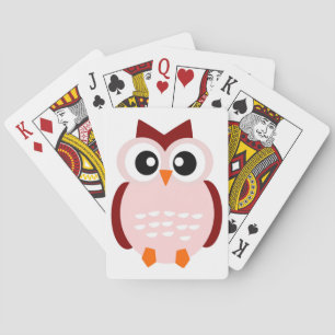 CUTE OWL PLAYING CARDS