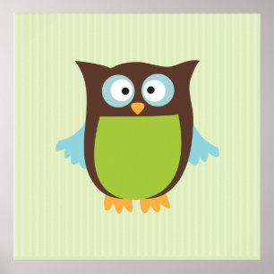 Cute Owl Poster
