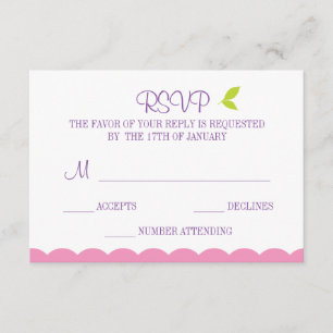 Cute Owl Response Card