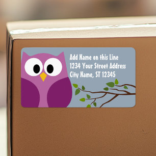 Cute Owl - Return Address Labels