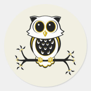 Cute Owl Stickers