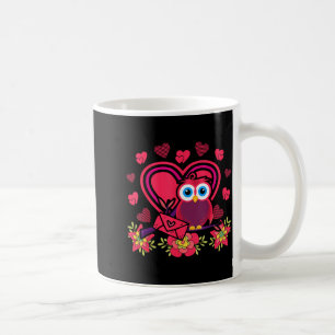 Cute Owl Valentines Day Gift Bird Owl Coffee Mug