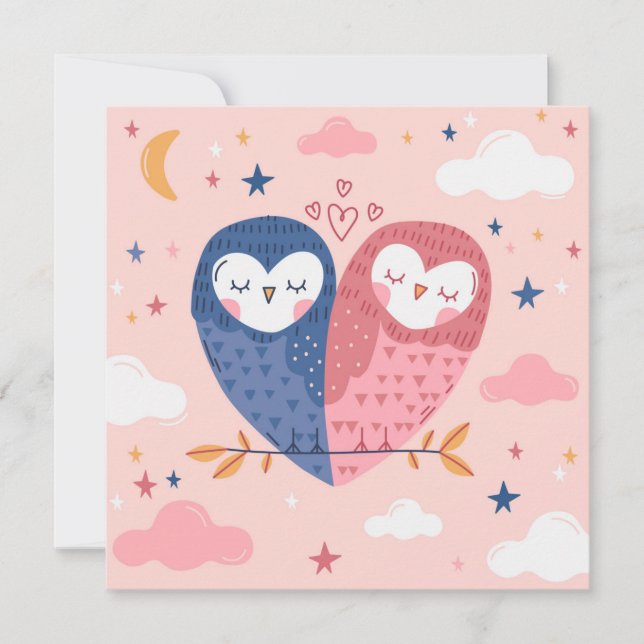 Cute Owls (Front)
