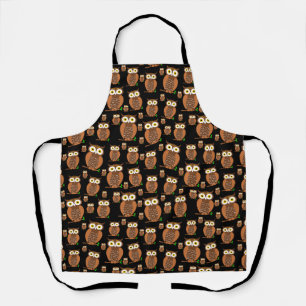 Cute owls  apron