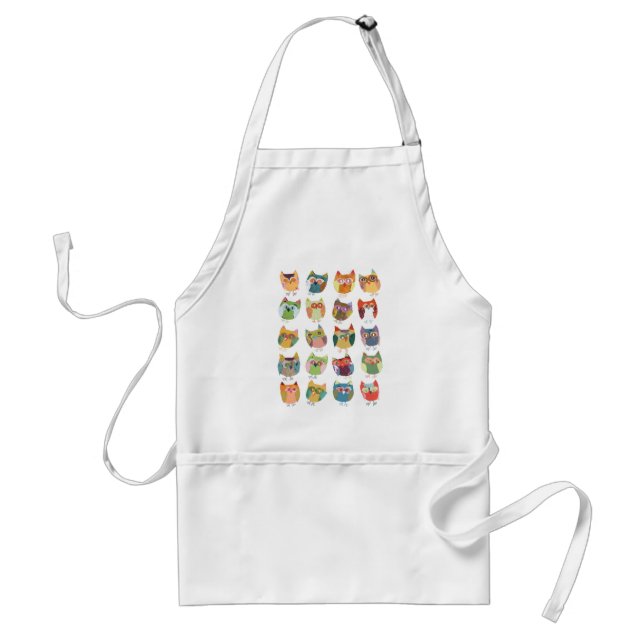 Cute Owls apron (Front)