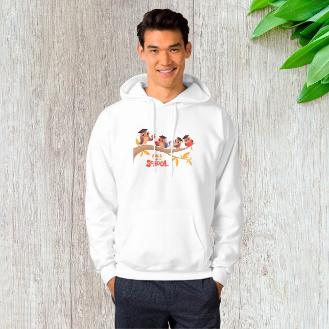 Cute Owls Back to School Graduation  Hoodie (Creator Uploaded)