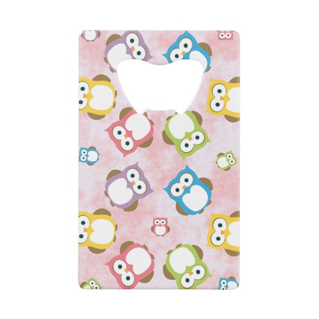 Cute Owls, Owl Pattern, Colourful Owls, Baby Owls (Front)