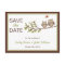 Cute Owls Save the Date Postcard