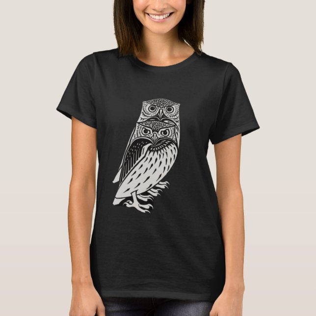 Cute owls T-Shirt (Front)