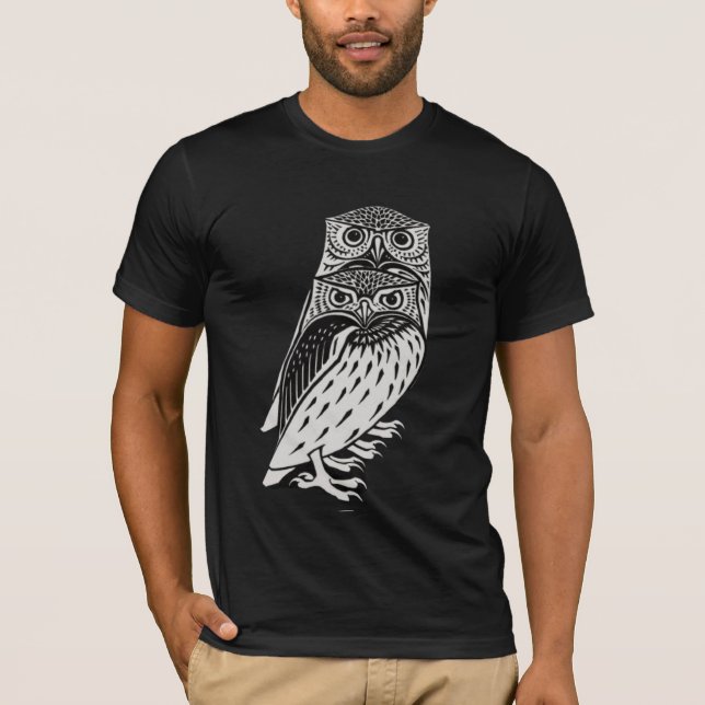 Cute owls T-Shirt (Front)