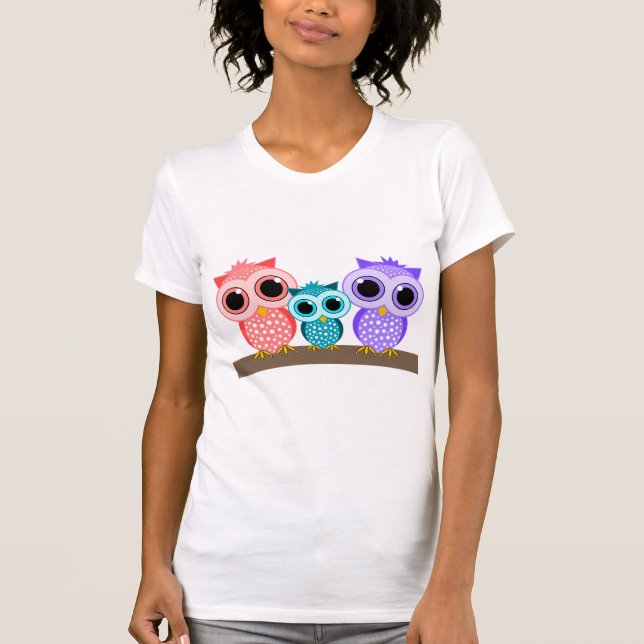 cute owls T-Shirt (Front)