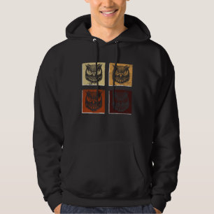Cute Owls Wildlife Nature Artsy Forest Animals Hoodie