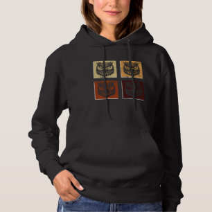 Cute Owls Wildlife Nature Artsy Forest Animals Hoodie
