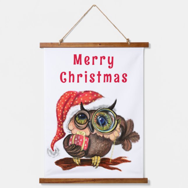 Cute Own Christmas Hanging Tapestry (Front)