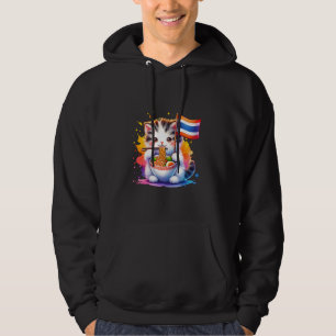 Cute Pad Thai Kitten Thailand Love Cat Noodle Bowl Hoodie