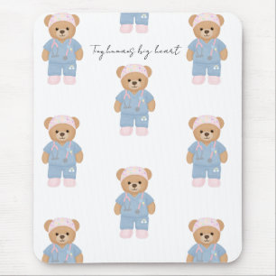 Cute Paediatrics Nurse Mouse Pad