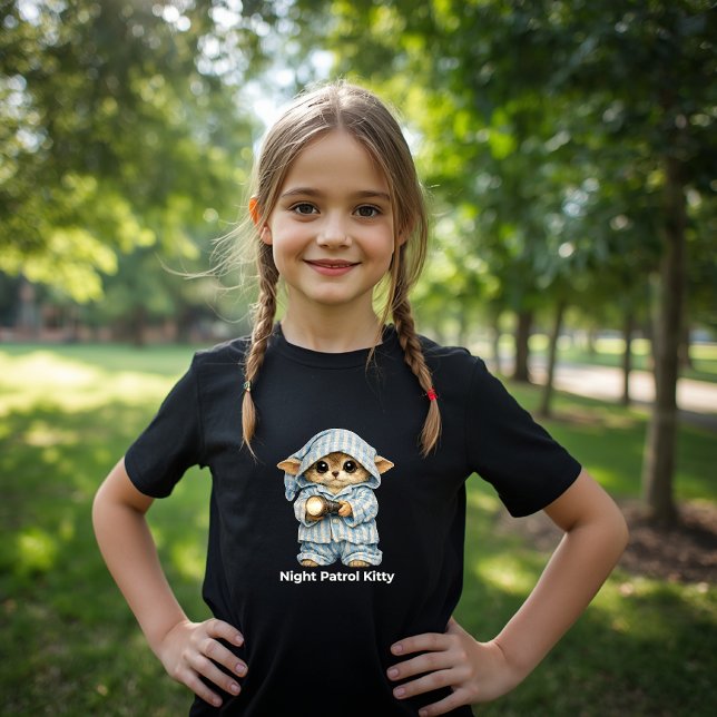 Cute Pajama Cat T-Shirt (Creator Uploaded)