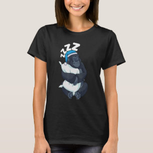Cute Pajama for Women   Nigh  Sleeping Gorilla T-Shirt
