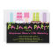 Cute Pajama Party Birthday Party Invitations