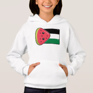 Cute Palestine flag with watermelon-Free Palestin