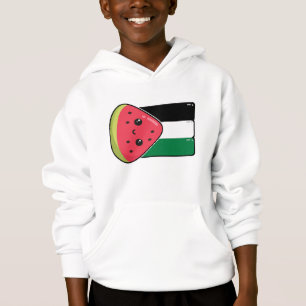 Cute Palestine flag with watermelon-Free Palestin