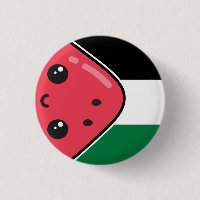 Cute Palestine flag with watermelon-Free Palestin