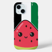Cute Palestine flag with watermelon-Free Palestin