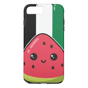 Cute Palestine flag with watermelon-Free Palestin  iPhone 8 Plus/7 Plus Case