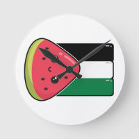 Cute Palestine flag with watermelon-Free Palestin