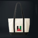 Cute Palestine flag with watermelon-Free Palestin  Tote Bag<br><div class="desc">This Cute Kawaii Palestine flag with watermelon on it graphic design tee shirt is great gift idea for Palestinians, Palestine lovers, Gen Z Pro-Palestinian, University protest support water jug Revolution, Antifascism College Protests Students or, any family member who supporters cease fire now in Gaza, everyone who supports freedom and justice...</div>