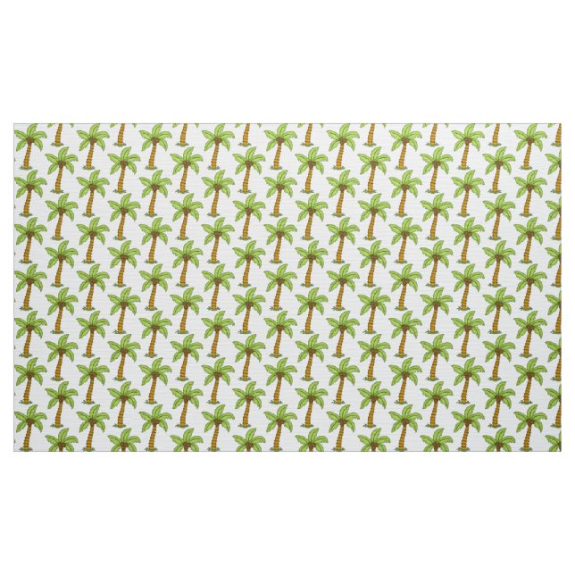 Cute Palm Tree Design Fabric (Yard)