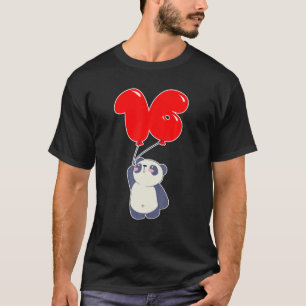 Cute Panda - 16Th Birthday - Kids Balloon Party T-Shirt