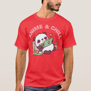 Cute Panda And Chill T-Shirt