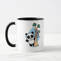 Cute Panda and Koala - Amanda Roos