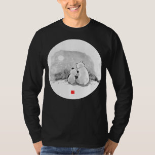 Cute Panda And Polar Bear Animal Lover T-Shirt
