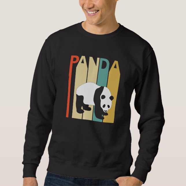 Cute Panda Animal Sweatshirt (Front)
