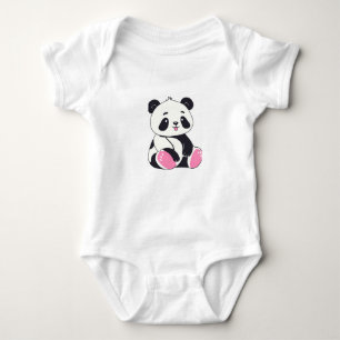 CUTE PANDA BABY BODYSUIT