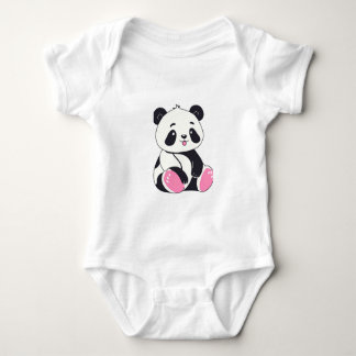 CUTE PANDA BABY BODYSUIT