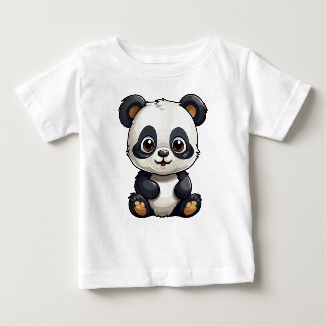Cute panda baby T-Shirt (Front)